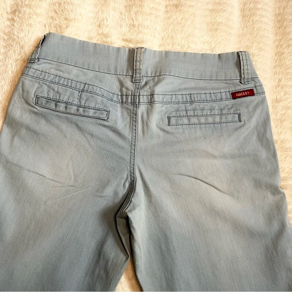 Guess Chino Pants Women’s Light Blue Slim Straight – Size 29x32 - Picture 7 of 11